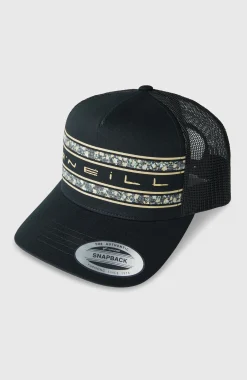 Casquette O'Neill Flower Trucker| Noire
