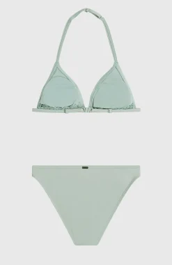 EnfantsEnsemble de bikinis triangle Essentials| Vert