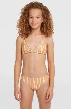 EnfantsEnsemble de bikinis triangle Essentials| Orange