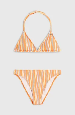 EnfantsEnsemble de bikinis triangle Essentials| Orange
