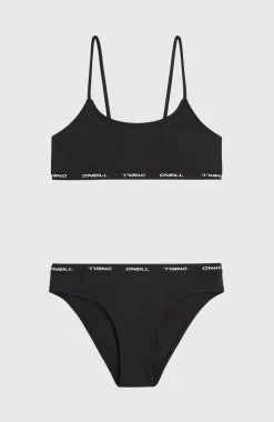 EnfantsEnsemble de bikinis Sport| Noire