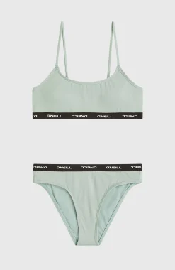 EnfantsEnsemble de bikinis Sport| Vert