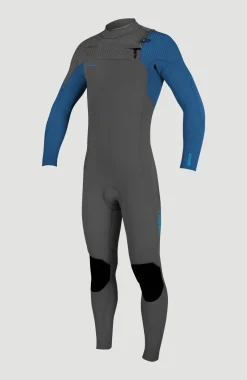 EnfantsHyperfreak Plus 5/4mm Chest Zip Full Wetsuit| Bleu