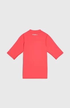 EnfantsLycra à manches courtes Essentials| Rose