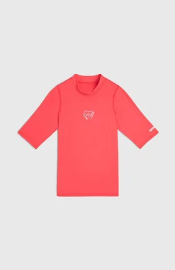 EnfantsLycra à manches courtes Essentials| Rose