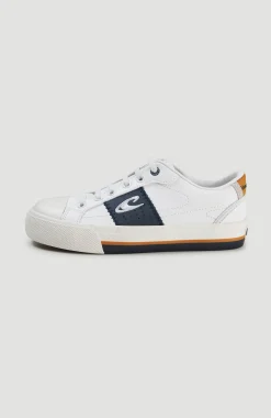EnfantsOCEAN CITY LOW Sneaker Junior| Blanc