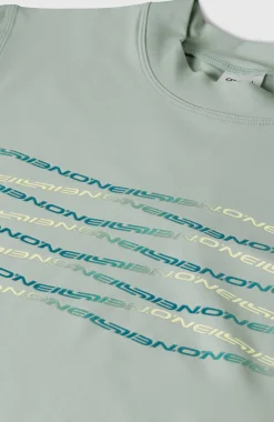 EnfantsO'Neill Graphic Lycra à manches courtes| Vert