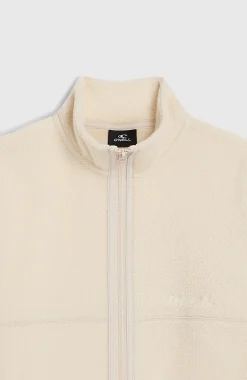 EnfantsPolaire à poils longs et zip intégral| Beige