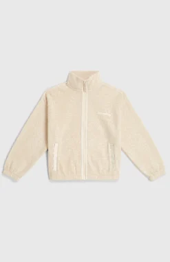 EnfantsPolaire à poils longs et zip intégral| Beige