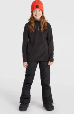 EnfantsPolaire Jack's Polartec® 100 à col demi-zip| Noire