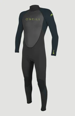 EnfantsReactor-2 3/2mm Back Zip Full Wetsuit| Noire
