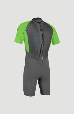 EnfantsReactor-2 2mm Back Zip Shortsleeve Spring Wetsuit| Noir Mix