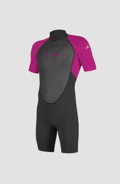 EnfantsReactor-2 2mm Back Zip Shortsleeve Spring Wetsuit| Noire