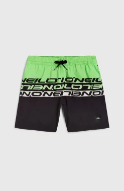 EnfantsShort de bain Cali Stripe 14| Vert
