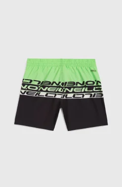 EnfantsShort de bain Cali Stripe 14| Vert