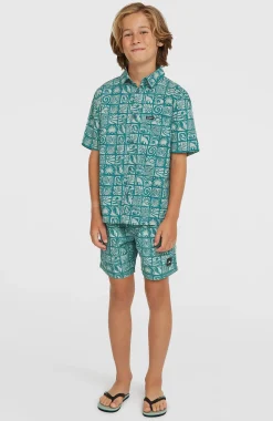 EnfantsShort de bain O'Neill Print| Bleu