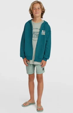 EnfantsShort de bain O'Neill Logo Stripe| Vert Mix