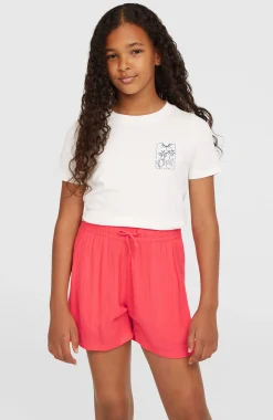 EnfantsShort en tissu Summer| Rose