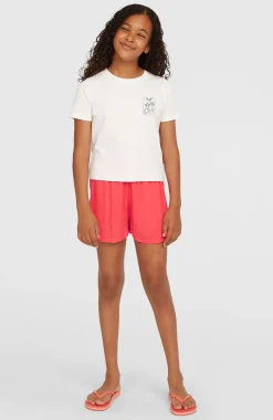 EnfantsShort en tissu Summer| Rose