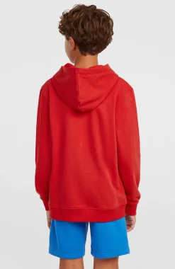 EnfantsSweat à capuche Cali| Rouge