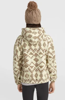 EnfantsSweat à capuche et col demi-zip Superfleece| Gris