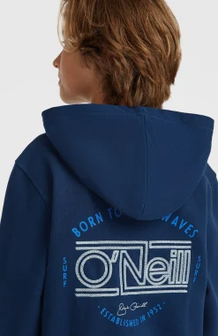 EnfantsSweat à capuche Graphic| Bleu