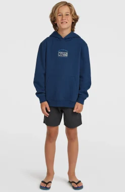 EnfantsSweat à capuche Graphic| Bleu