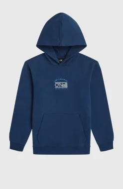 EnfantsSweat à capuche Graphic| Bleu