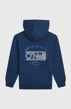 EnfantsSweat à capuche Graphic| Bleu