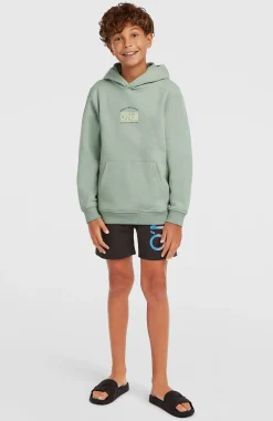 EnfantsSweat à capuche Graphic| Vert