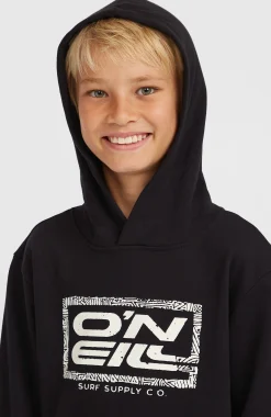 EnfantsSweat à capuche Logo| Noire