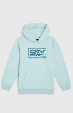 EnfantsSweat à capuche Logo| Bleu