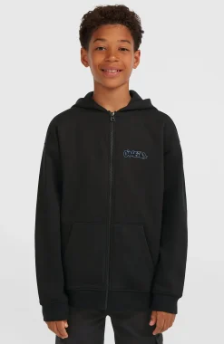 EnfantsSweat à capuche Must-Have à zip intégral| Noire