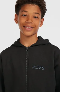 EnfantsSweat à capuche Must-Have à zip intégral| Noire
