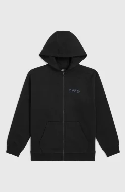 EnfantsSweat à capuche Must-Have à zip intégral| Noire