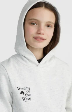 EnfantsSweat à capuche Women of the Wave| Blanc