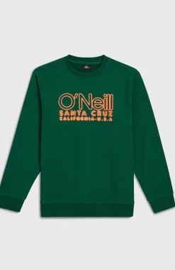 EnfantsSweatshirt à col rond Essentials| Vert