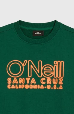 EnfantsSweatshirt à col rond Essentials| Vert