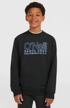 EnfantsSweatshirt à col rond Essentials| Noire