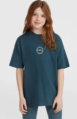 EnfantsT-shirt Back Print| Bleu