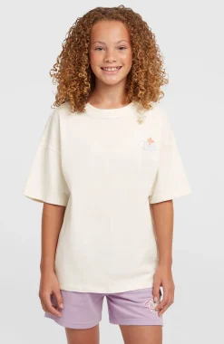EnfantsT-shirt Back Print| Blanc