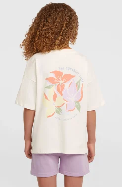 EnfantsT-shirt Back Print| Blanc