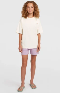 EnfantsT-shirt Back Print| Blanc