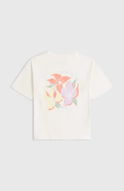 EnfantsT-shirt Back Print| Blanc