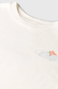 EnfantsT-shirt Back Print| Blanc
