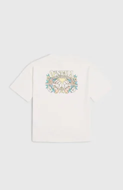 EnfantsT-shirt Back Print| Blanc