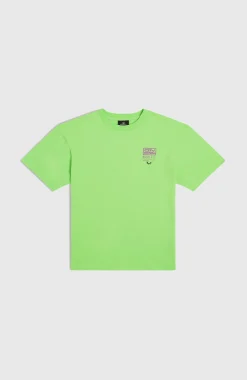 EnfantsT-shirt Back Print| Vert