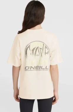 EnfantsT-shirt Back Print| Beige