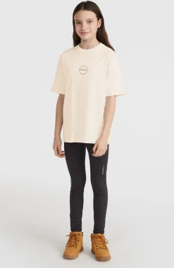 EnfantsT-shirt Back Print| Beige