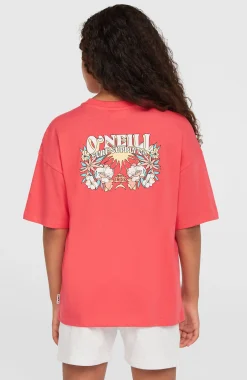 EnfantsT-shirt Back Print| Rose